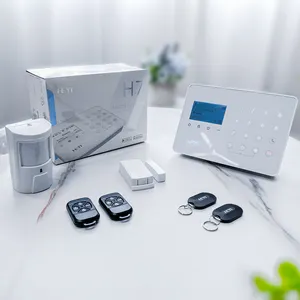 High-end-GSM intelligenter Sicherheits-Alarm-System-Kit für Zuhause Hausgeschäft Bank Farmgeschäft mit Panel-Sensor kabellose WLAN-SOS-Alarm
