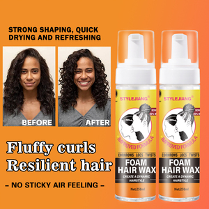 Private Label OEM Hai controllo <span class=keywords><strong>capelli</strong></span> Mousse Styling schiuma <span class=keywords><strong>cera</strong></span> <span class=keywords><strong>per</strong></span> <span class=keywords><strong>capelli</strong></span> <span class=keywords><strong>ricci</strong></span> - Product Image 4