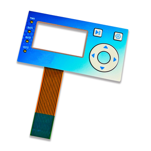 Transparent Window With Acrylic Sheet Membrane Keypad Front Panel Graphic <strong>Overlay</strong>