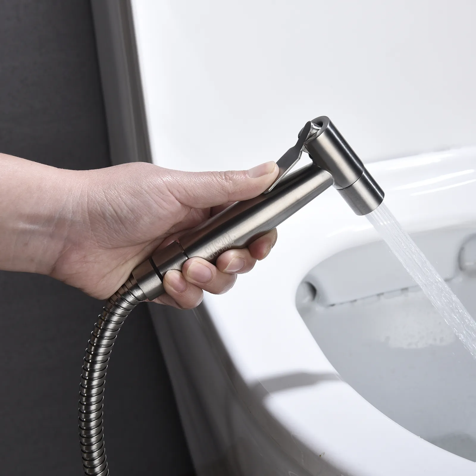 Feminine Hygiene Handheld Toilet Shower Hot Cold Handheld Bidet Sprayer With Hose