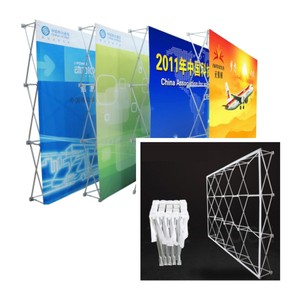 Vải di động Pop Up Backdrop hiển thị quảng cáo tường biểu ngữ hiển thị đứng cho triển lãm - Product Image 2
