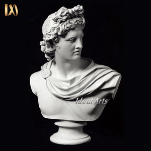 Busto della scultura della statua di apollo del marmo greco di alta qualità all'ingrosso di arti ideali - Product Image 1