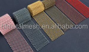 Rideaux en maille métallique à mailles plates tissées pour la décoration de cloisons, restaurants, salons – Tailles personnalisables, découpe/pliage - Product Image 4