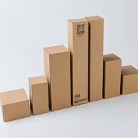 Long Strip Carton Wellpappe schachtel Verpackung für getrocknete Blumen Regenschirm Malerei Lampe Rohr Angelrute Medizinisches Instrument