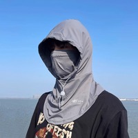 Cagoule d'été coupe-vent en maille respirante en velours pour le cyclisme en plein air avec impression personnalisée de logo Cartoon One-Piece Sun Protection Balaclava Hat