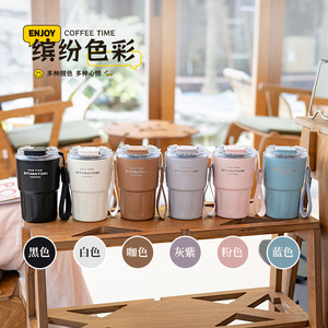 Unisex 304 Stainless Steel Vacuum <b>Insulated</b> Portable Large Capacity 900ml Student Water <b>Lid</b> Travel Party Modern Classic Design - Product Image 2