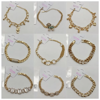 Bracelet en cuivre plaqué or XUPING avec perles et zircons, pendentif cœur d'ange, chaîne tendance pour femmes