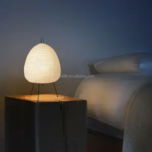 Современный дизайн, японская бумажная лампа с регулируемой яркостью, лампа из рисовой бумаги, лампа для украшения дома, бумажная лампа