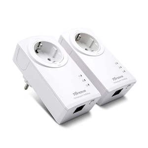 7Inova AV500 HomePlug AV tiêu chuẩn Passthrough Powerline <span class=keywords><strong>Ethernet</strong></span> <span class=keywords><strong>Adapter</strong></span> Kit với Built-in Schuko FR ổ cắm - Product Image 2