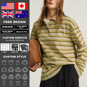 Custom High Quality 100% Cotton Retro <b>Long</b>-<b>Sleeved</b> Unisex <b>Button</b>-Down <b>T</b>-<b>Shirt</b> Character Pattern Worsted Quick Dry Breathable - Product Image 2