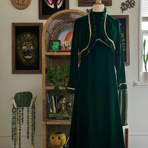 Wholesale Custom Abaya Set Luxury Satin Velvet <b>Sequined</b> 3D Print Dress with <b>Jacket</b> Winter Islamic Clothing Stylish India - Product Image 1