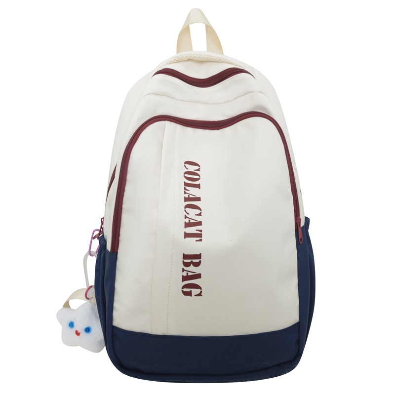 Blue and white with pendant