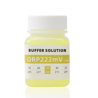 Kit de Calibración de pH de Alta Precisión de 50 ml (4.00/7.00/10.01) con Solución Estándar ORP de 222 mV, Líquido de Almacenamiento para Electrodo KCL