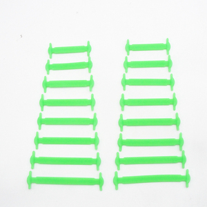 2026 mới KJ vui thuận tiện phẳng Thể Thao Silicone dây giày đầy màu sắc đàn hồi không có dây buộc cao su cho người lớn - Product Image 4