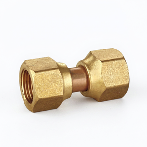 Conexión Hexagonal de Latón para Tubería, Rosca Hembra, Conexión G de 2.8 Pulgadas, Suministro de Agua, Superficie Pulida Mecanizada por CNC - Product Image 1