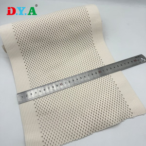 Stock de fábrica, banda elástica de malla de punto de Color <span class=keywords><strong>Beige</strong></span> transpirable de 25 cm para cinturón de vientre, cintura médica - Product Image 5