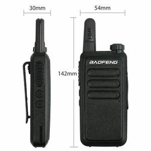 <span class=keywords><strong>2</strong></span> pezzi MINI Walkie Talkie Baofeng BF-R5 2W Radio UHF 400-470Mhz USB carica 1500mAh Baofeng Walkie Talkie BF-R5 - Product Image 4