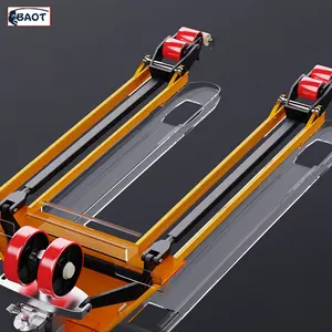 2500kg Walling Hand Stacker Pallet Lift Jack Truck Manual Hydraulic Forklift Pallet Truck