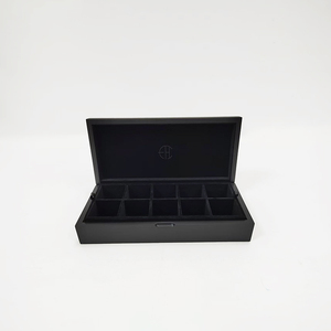 <span class=keywords><strong>Caja</strong></span> de Almacenamiento de Bolsas de Café y Té de Madera <span class=keywords><strong>MDF</strong></span> Hecha a Mano, Ecológica y Personalizada, con Bandeja Extraíble <span class=keywords><strong>para</strong></span> Empaque de Regalos - Product Image 2