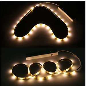 <b>LED</b> <b>Light</b> Strip With Battery Box Multicolored Sensor Activated Night <b>Light</b> <b>For</b> Under <b>Bed</b> Wardrobe Use - Product Image 2