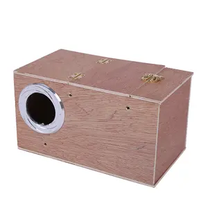 Parakeet Nest กล่องใส่นก,กล่องเพาะพันธุ์ไม้นก Budgie สำหรับกล่องผสมพันธุ์นกคู่รัก