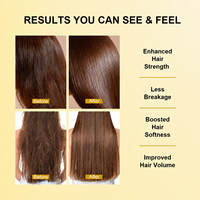 Marque privée/OEM/ODM service super doux et ultra hydratant formules traitement à l'huile d'argan shampooing sans sulfate