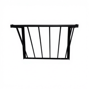 Reeds Horse <span class=keywords><strong>Foin</strong></span> Feeder Hay Feeder Rack <span class=keywords><strong>pour</strong></span> chevaux Rack à <span class=keywords><strong>foin</strong></span> mural en acier au carbone <span class=keywords><strong>pour</strong></span> chevaux Moutons Chèvres - Product Image 1