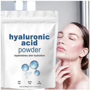 Compléments en poudre d'acide hyaluronique et de collagène pour l'équilibre et l'hydratation du visage – Produit de beauté pour adultes pour le soin hydratant de la peau du visage - Product Image 4