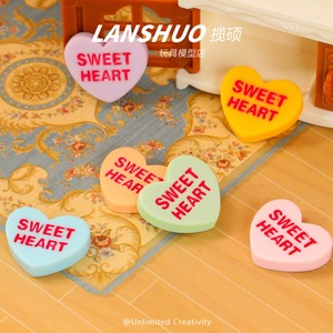Lanshuo Resin <b>Heart</b> Charms <b>Sweet</b> <b>Heart</b> DIY Jewelry Set Keychain Pendant Decor Gift Unisex Fashion Pendants - Product Image 4