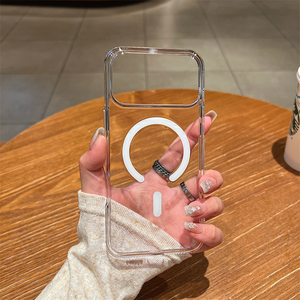 Funda Magnética Transparente Ultrafina de 2.0MM para iPhone 18 17 16 15 14 13 Pro Max, Compatible con Carga Inalámbrica - Product Image 4