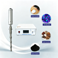 Homogénéisateur ultrasonique à traitement continu 3000 W, sonicator ultrasonique à dispersion ultrasonique 20 kHz avec sonde