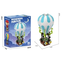 Set de Construcción de Globo Aerostático EPT, Bloques de Construcción DIY, Mini Modelo de Ladrillos, Juguete de Construcción, Decoración de Escritorio, Regalo Creativo para Niños de 6+ Años