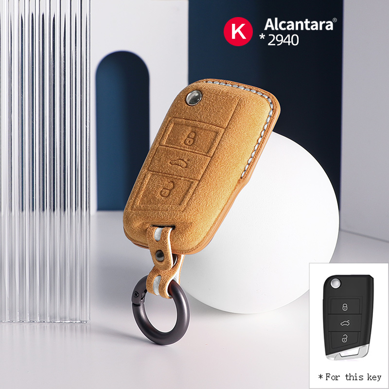 #2940 Brown+white stitching