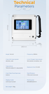Mesin Unit <span class=keywords><strong>x-ray</strong></span> <span class=keywords><strong>Intraoral</strong></span> 70 Kv portabel untuk penggunaan dokter hewan dokter gigi Digital genggam Unit sinar X dengan sumber daya - Product Image 5