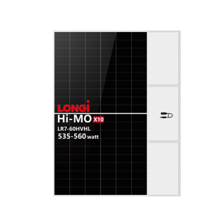 <span class=keywords><strong>Longi</strong></span> Himo X10 Voogd LR7-60HVHL N-Type 535W 540W 545W 550W 555W 560W Fotovoltaïsche Modules Zonnepaneel - Product Image 1