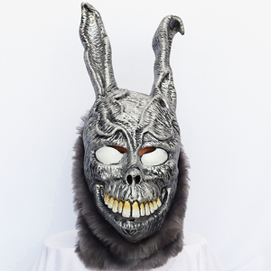 Hot Bán <span class=keywords><strong>Evil</strong></span> Bunny Mặt Nạ Mềm Latex Kinh Dị Phục Sinh Thỏ Cosplay Trang Phục Mặt Nạ Đạo Cụ Cho Halloween Masque Mặt Nạ - Product Image 2