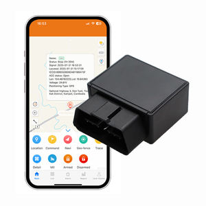 Traceur GPS OBD 4G pour voiture TrackTok CY01PRO, surveillance vocale, suivi mondial en temps réel du véhicule, installation facile, application gratuite, localisateur GPS - Product Image 1