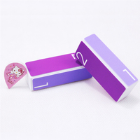 Ziri Wholesale EVA 4 Way Nail Tools 180/240/800/3000 Grit Nail Buffer Manicure & Pedicure Tools for Salons or Homeware