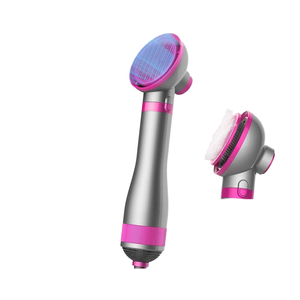 Nuevo secador de pelo de plástico <span class=keywords><strong>para</strong></span> mascotas, juego de Peine de aire caliente <span class=keywords><strong>para</strong></span> <span class=keywords><strong>perros</strong></span> pequeños y gatos, limpieza de cepillos de acero inoxidable silenciosos de iones negativos - Product Image 2