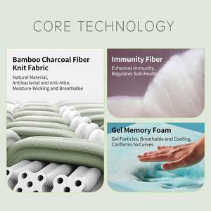 Colchón de Látex Doble Tamaño <span class=keywords><strong>King</strong></span>, Estilo Moderno, Personalizado y Económico de AIDI, Venta al Por Mayor de Fábrica - Product Image 2