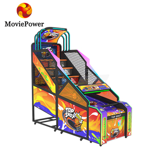 Máquina de Juego Arcade de Tiro Tic-Tac-Toe para Dos Jugadores Operada <span class=keywords><strong>con</strong></span> Monedas, Máquina de Juego Arcade de Baloncesto <span class=keywords><strong>con</strong></span> Aro - Product Image 5
