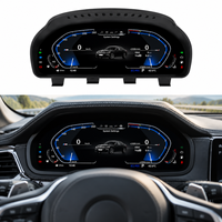 Untuk X5 X6 E60 E61 E62 E70 E71 Dashboard Displayer Multi UI Theme Digital Cluster Speedometer LCD Dashboard Suku Cadang Pengganti