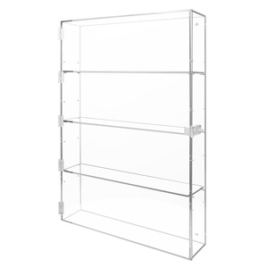 Treo Tường Acrylic Hiển Thị Trường Hợp Chống Bụi Rõ Ràng Tủ Cho <span class=keywords><strong>Mini</strong></span> Vui Vẻ KO <span class=keywords><strong>Pop</strong></span> Con Số - Product Image 4