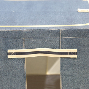 Giải pháp lưu trữ nhà gấp da & Khung Thép 66L quần áo lớn hộp lưu trữ & Thùng thiết kế hiện đại - Product Image 5