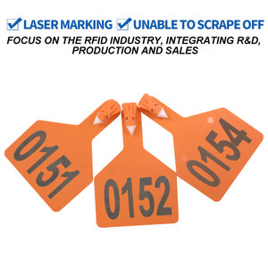 Thẻ tai gia súc Chất lượng cao với in tùy chỉnh miễn phí Thẻ đánh dấu tai gia súc HED-ET117 cho bò - Product Image 3