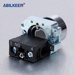 22mm lớn đầu không thấm nước đẩy nút chuyển đổi tạm thời/<span class=keywords><strong>ON</strong></span>-OFF nhựa 250V - Product Image 3