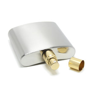 3oz spruzzatore in metallo novità in acciaio inox Mini portatile vino alcol liquore fiaschetta <span class=keywords><strong>profumo</strong></span> fiaschetta - Product Image 2