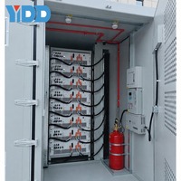 Système de stockage d'énergie YiDD BESS en conteneur, refroidissement liquide, batterie Lifepo4, 1 MW, 2-5 MWh, 40 pieds, solaire