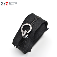 Accessoires de vêtements fermeture éclair en métal pour sac à vêtements fermeture éclair en métal à extrémité fermée