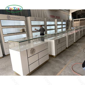 Đồ trang sức cầm tay trưng bày trưng bày để bán đồ trang sức bộ sưu tập tủ kính và kính dọc trưng bày trong kho - Product Image 2